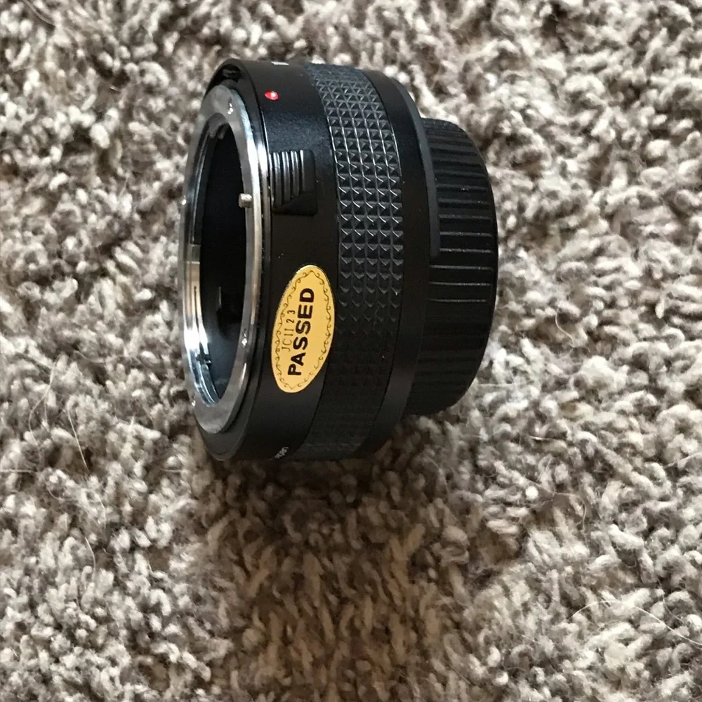 5 never used in tact Nikon/Vivtar lenses